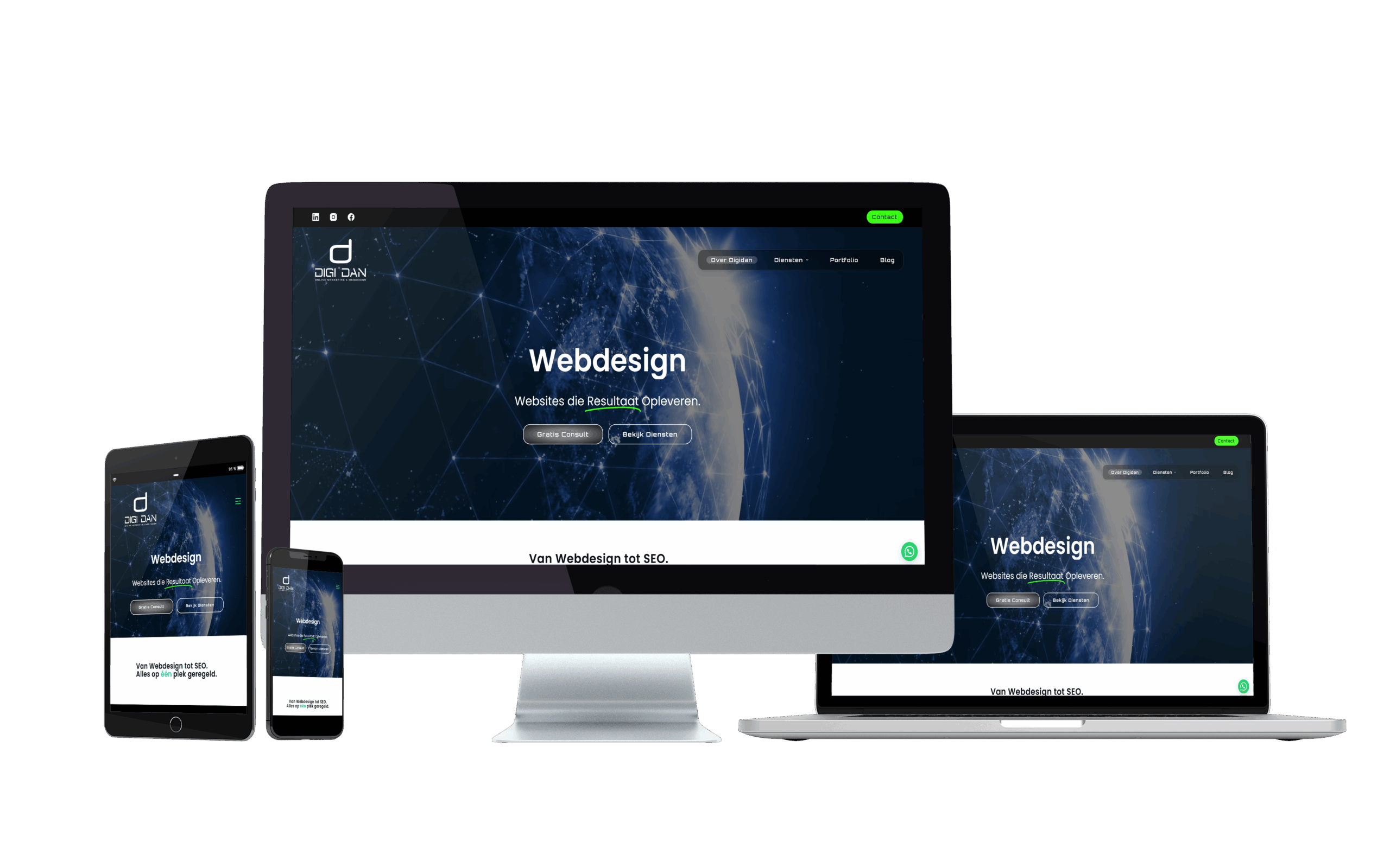 Webdesign en Online Marketing door Digidan in Hoorn